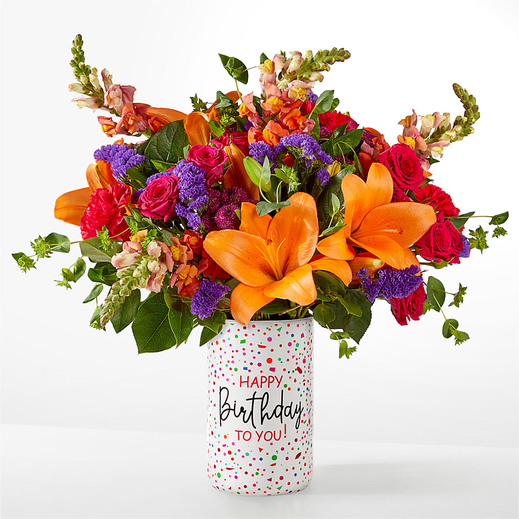 Birthday Palooza Bouquet – FLOWERS & GIFTS AT ROTH'S, Salem OR