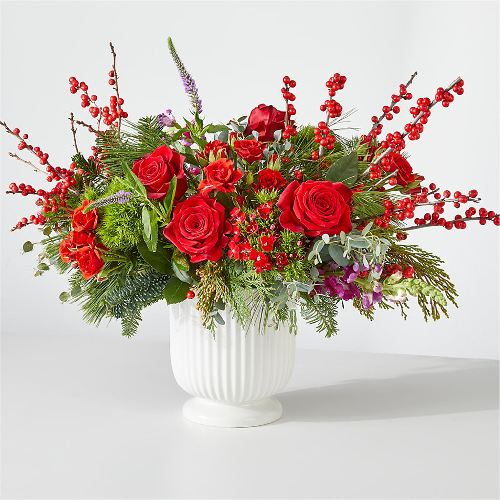 Big Red Bow Bouquet – FLOWERS & GIFTS AT ROTH'S, Salem OR