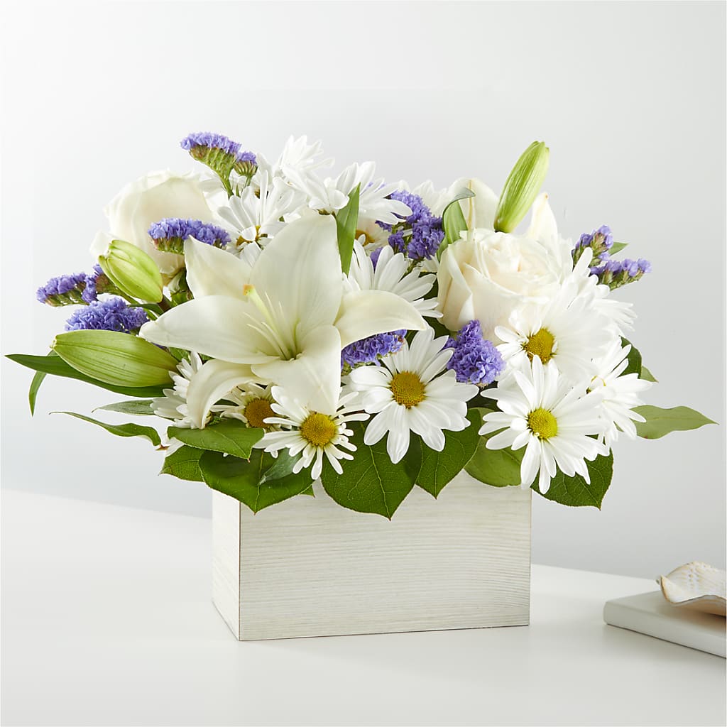 Beyond Blue Box Bouquet – FLOWERS & GIFTS AT ROTH'S, Salem OR