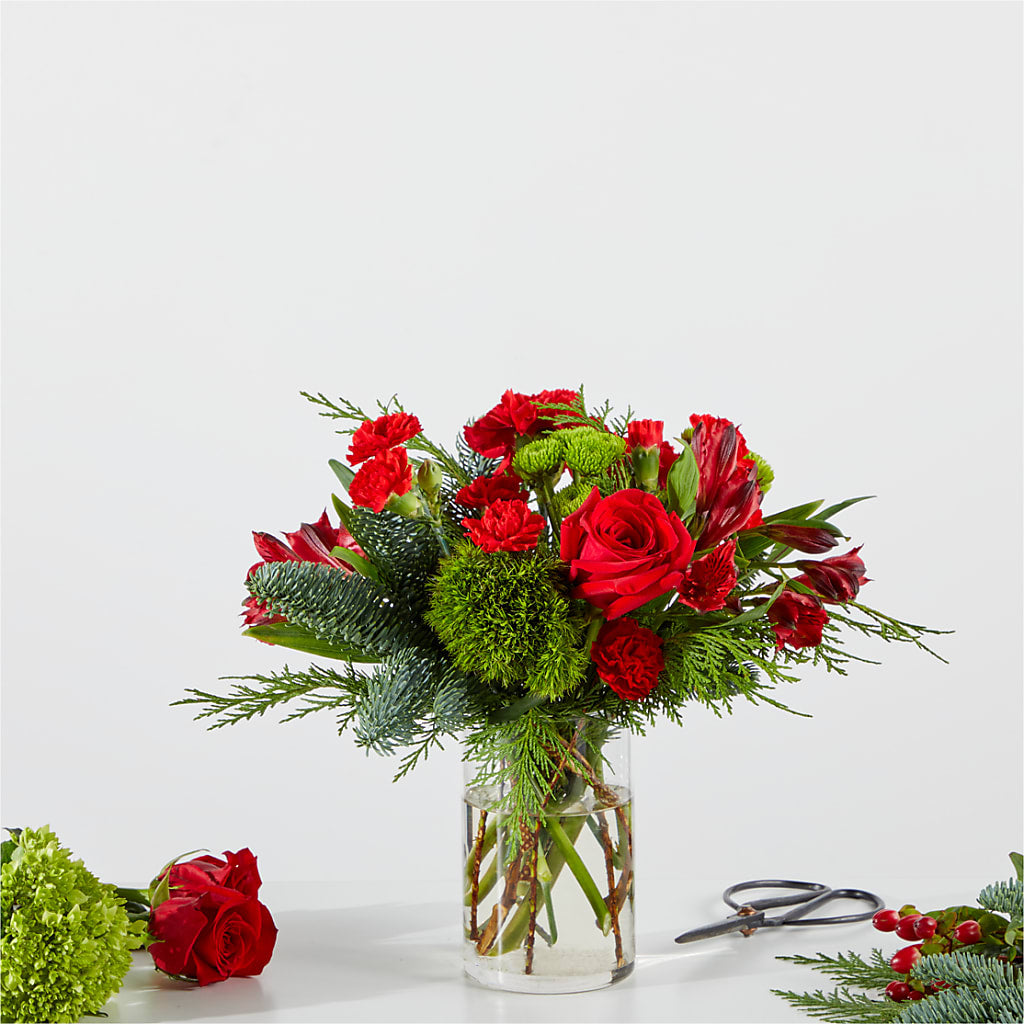 Merry Moment Bouquet – A Florist Original – FLOWERS & GIFTS AT ROTH'S, Salem OR
