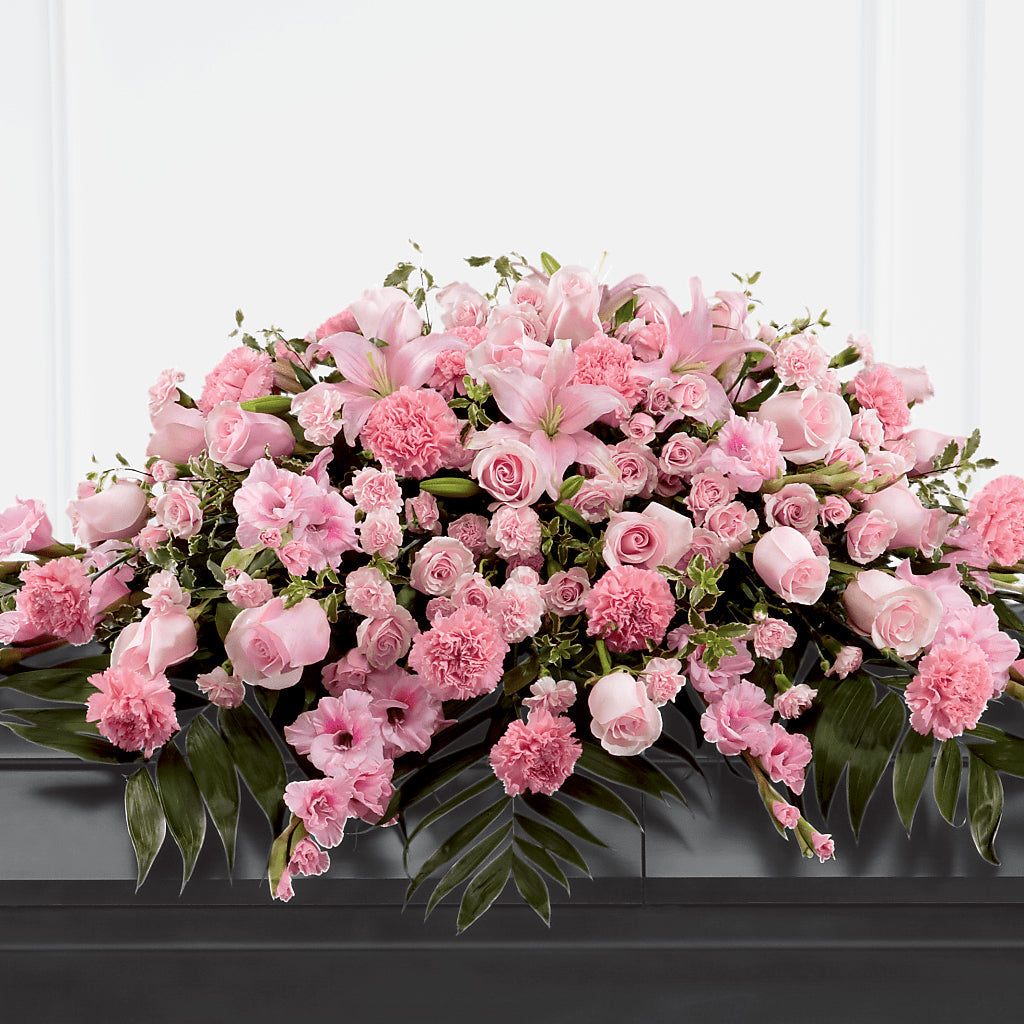 Garden of Comfort Casket Spray (Standard) – FLOWERS & GIFTS AT ROTH'S, Salem OR