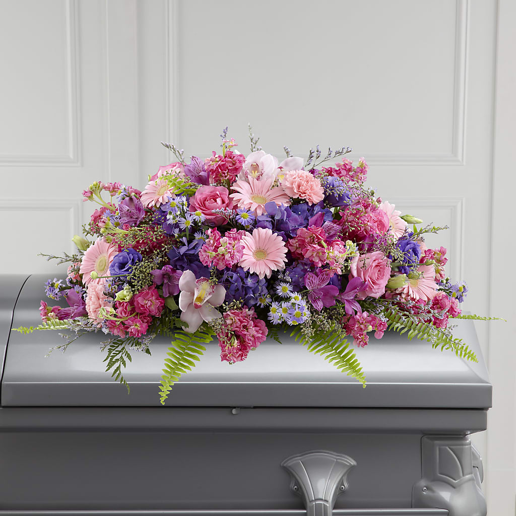 Glorious Garden Casket Spray – FLOWERS & GIFTS AT ROTH'S, Salem OR