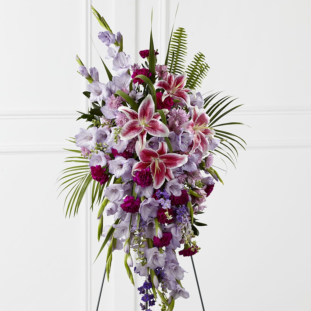 Tender Touch Standing Spray – FLOWERS & GIFTS AT ROTH'S, Salem OR