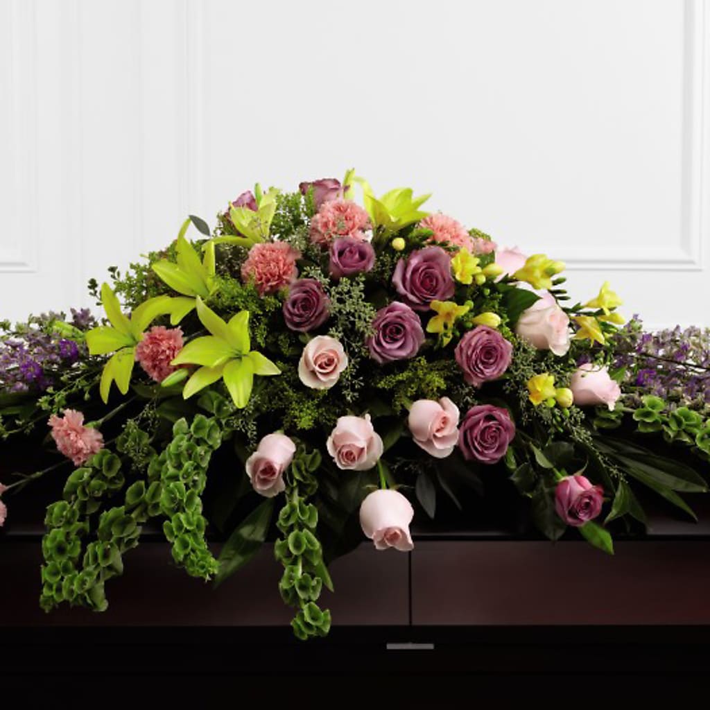 Forever Beloved Casket Spray – FLOWERS & GIFTS AT ROTH'S, Salem OR