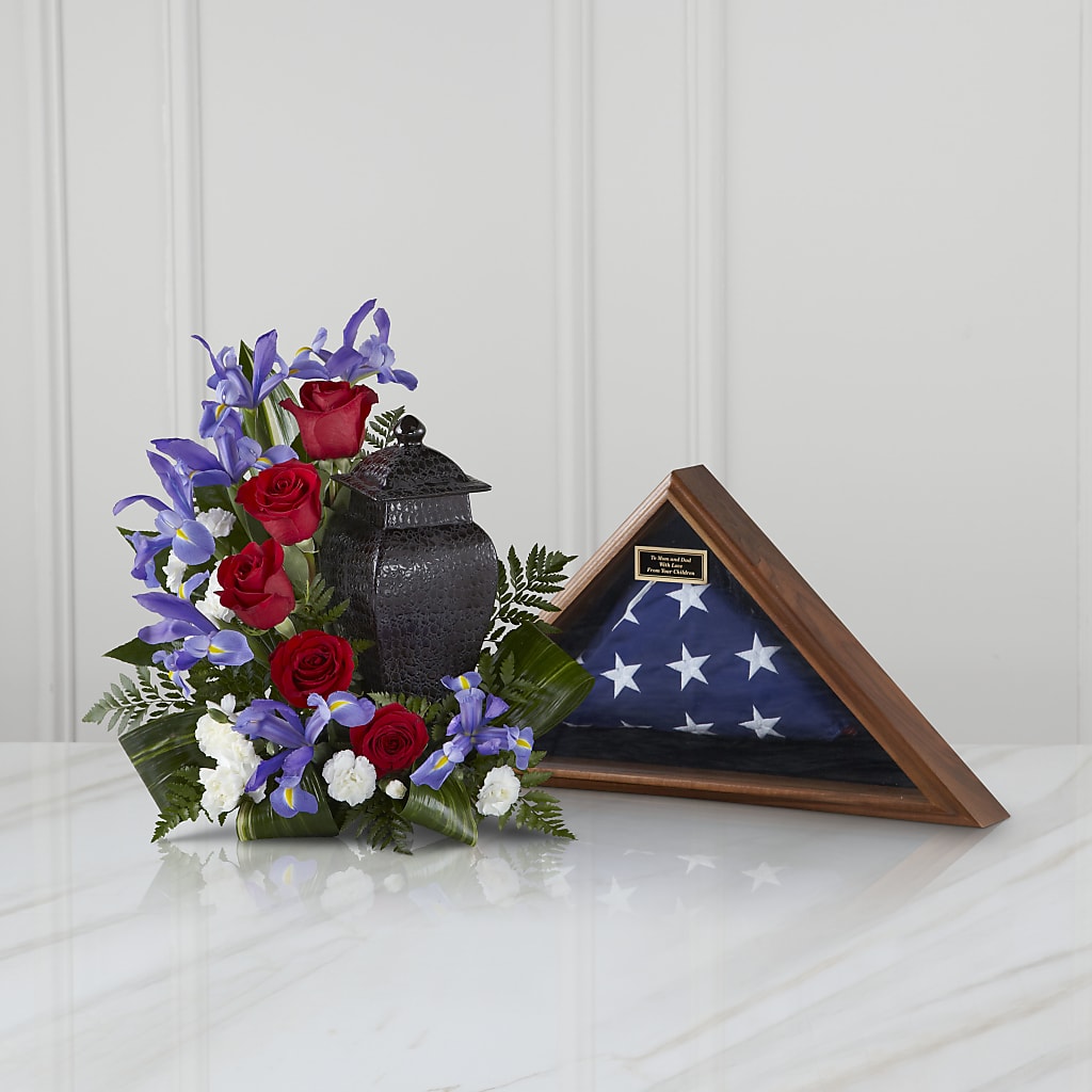 Patriotic Tribute Arrangement – FLOWERS & GIFTS AT ROTH'S, Salem OR