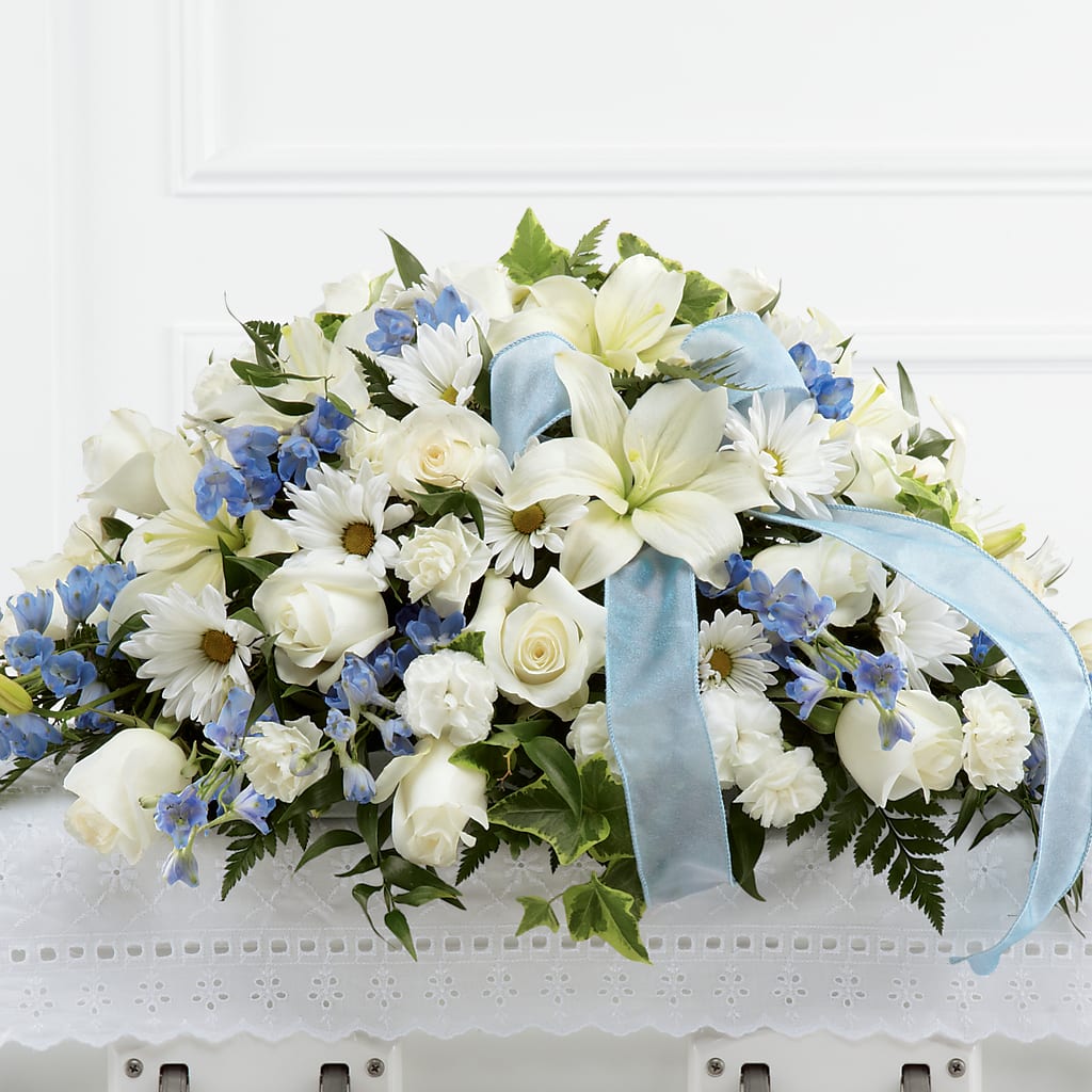 Tender Treasure Casket Spray – FLOWERS & GIFTS AT ROTH'S, Salem OR