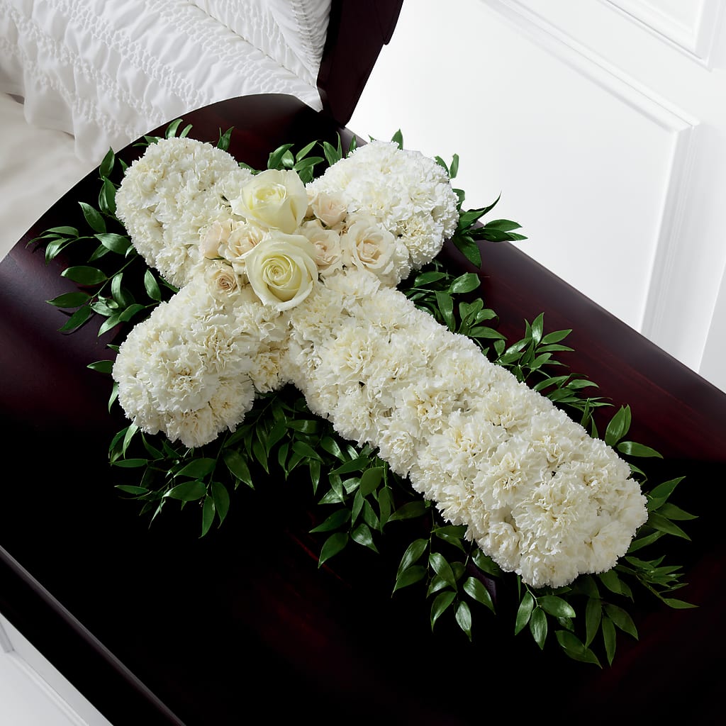 Peaceful Memories Casket Spray (Standard) – FLOWERS & GIFTS AT ROTH'S, Salem OR