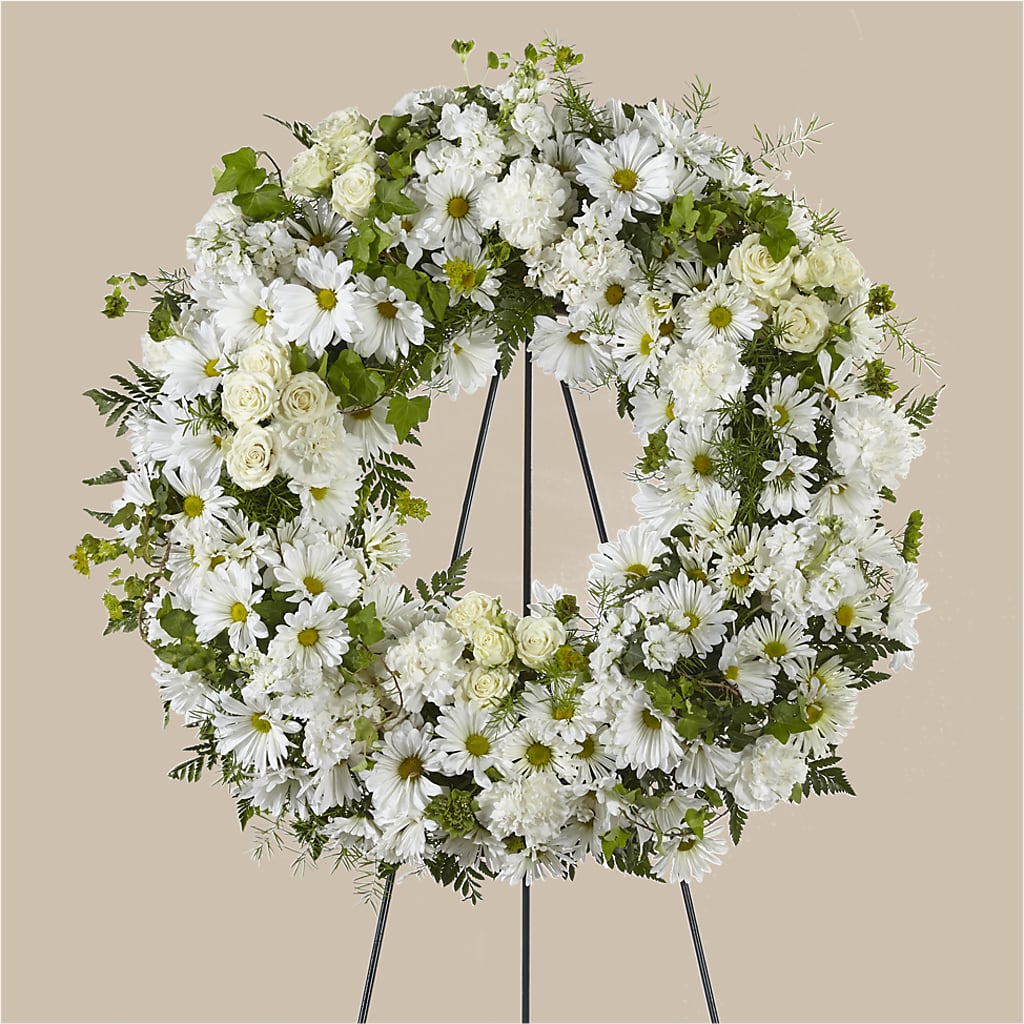 Faithful Wishes Wreath – FLOWERS & GIFTS AT ROTH'S, Salem OR