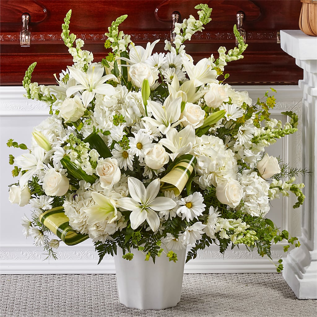 Thoughts of Tranquility Floor Basket – FLOWERS & GIFTS AT ROTH'S, Salem OR