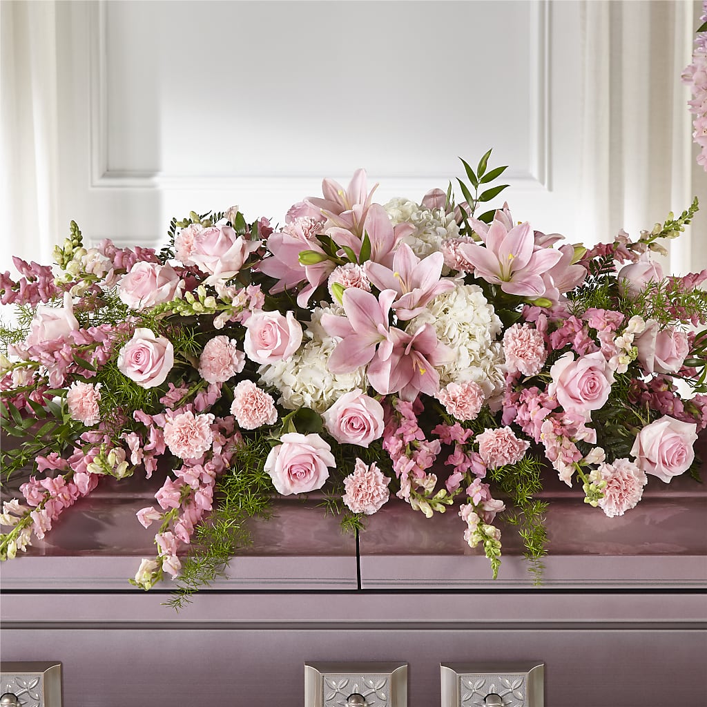 Life & Remembrance Casket Spray – FLOWERS & GIFTS AT ROTH'S, Salem OR