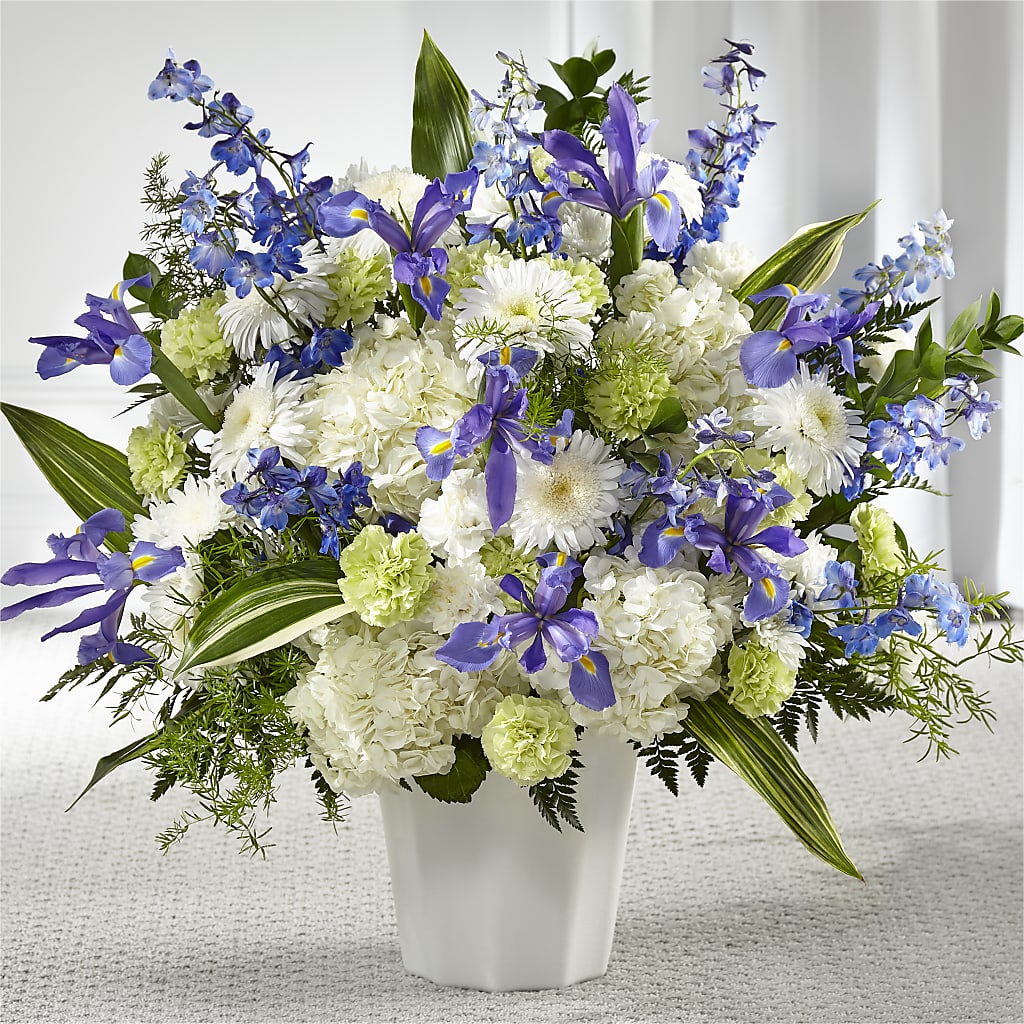 Soft Serenity Floor Basket – FLOWERS & GIFTS AT ROTH'S, Salem OR
