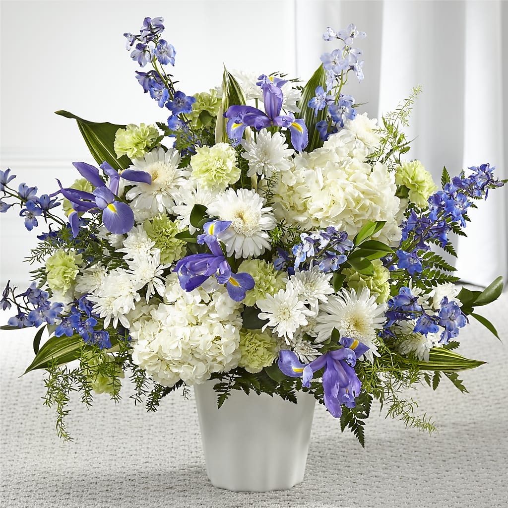 Soft Serenity Floor Basket – FLOWERS & GIFTS AT ROTH'S, Salem OR