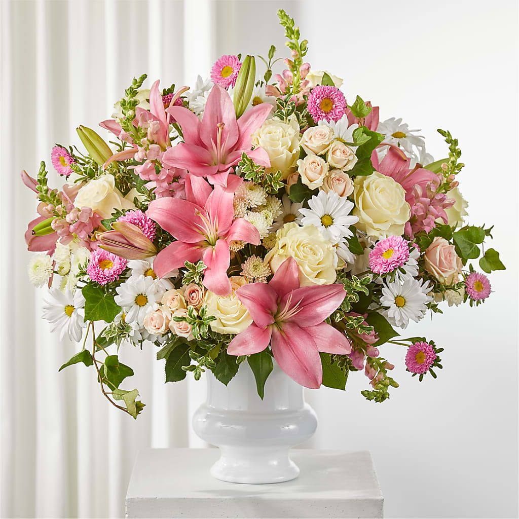 Empathetic Blooms Urn Arrangement – FLOWERS & GIFTS AT ROTH'S, Salem OR