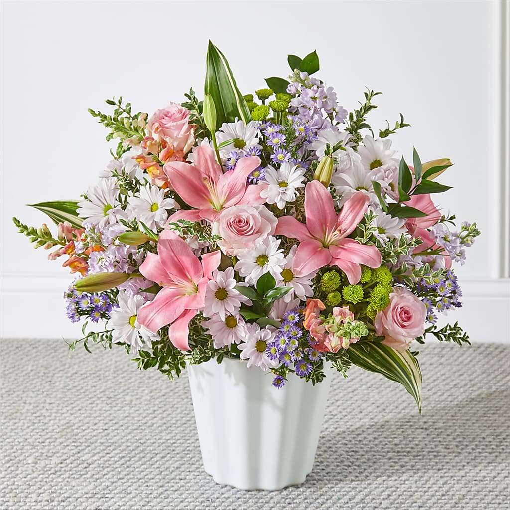 Abundant Compassion Floor Basket – FLOWERS & GIFTS AT ROTH'S, Salem OR