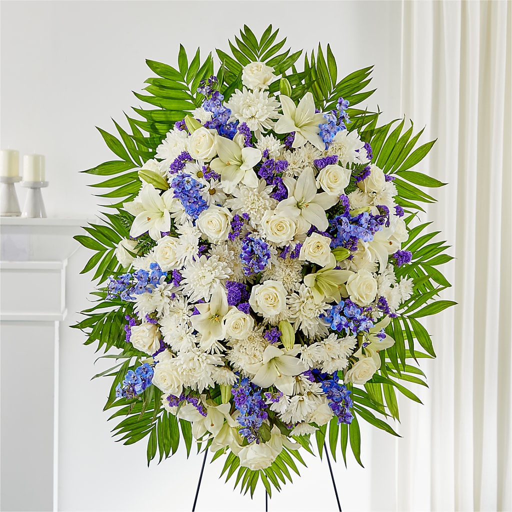 At Rest Standing Spray – FLOWERS & GIFTS AT ROTH'S, Salem OR
