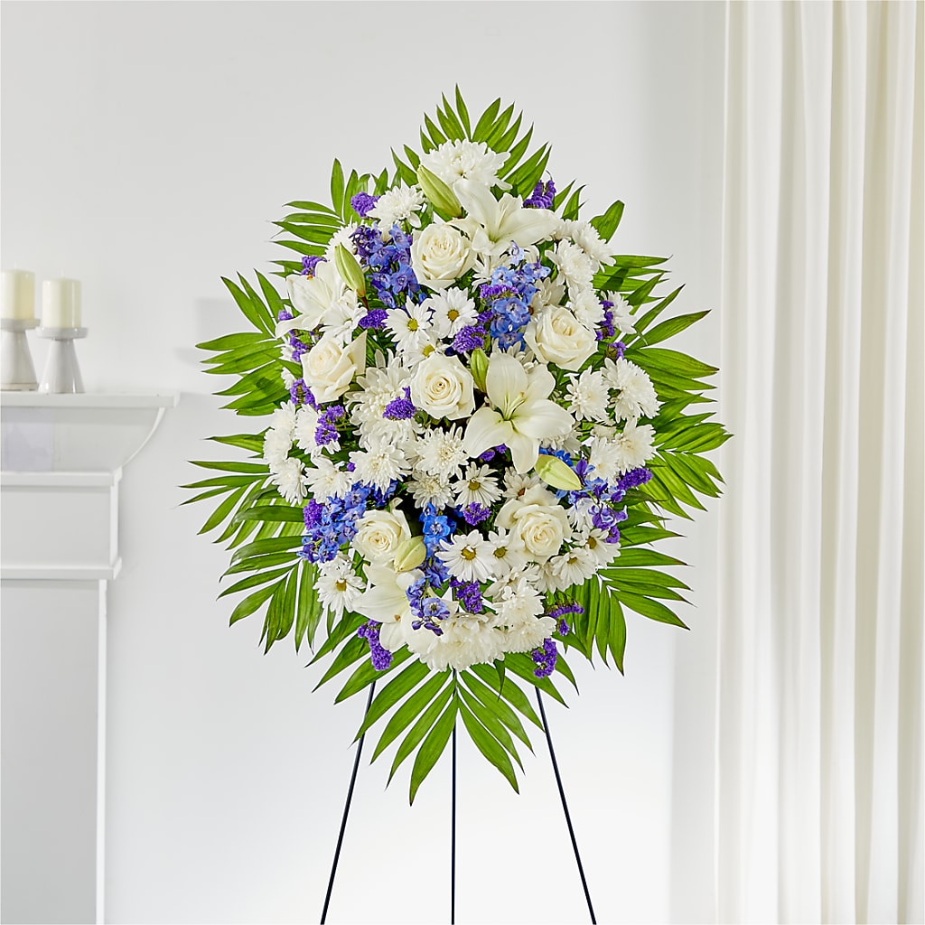At Rest Standing Spray – FLOWERS & GIFTS AT ROTH'S, Salem OR
