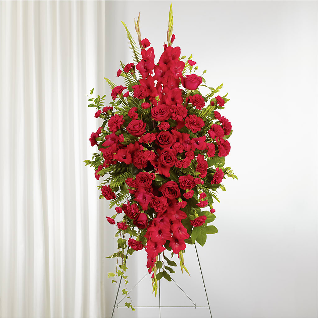 From the Heart Standing Spray – FLOWERS & GIFTS AT ROTH'S, Salem OR