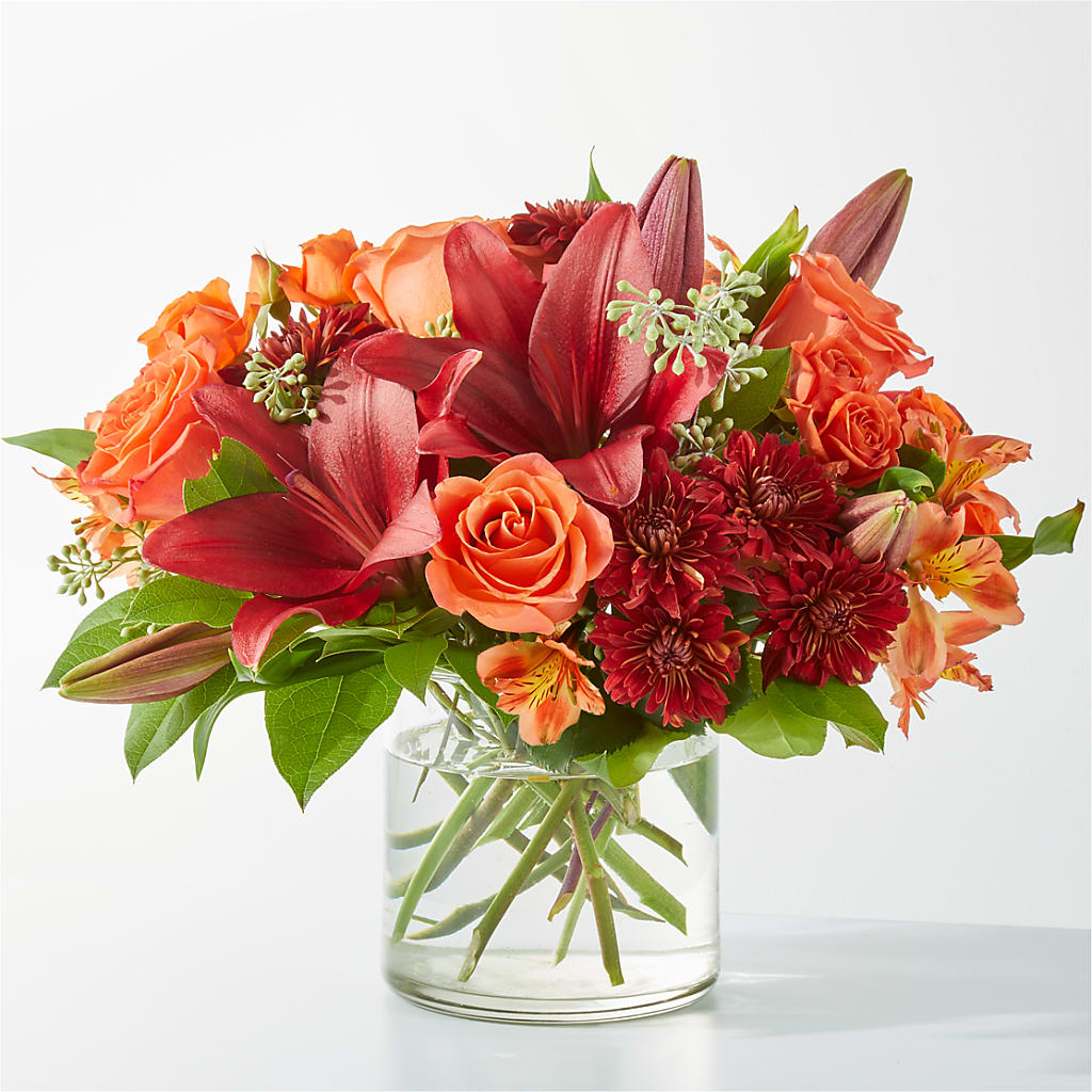 Crimson Leaves Bouquet – FLOWERS & GIFTS AT ROTH'S, Salem OR
