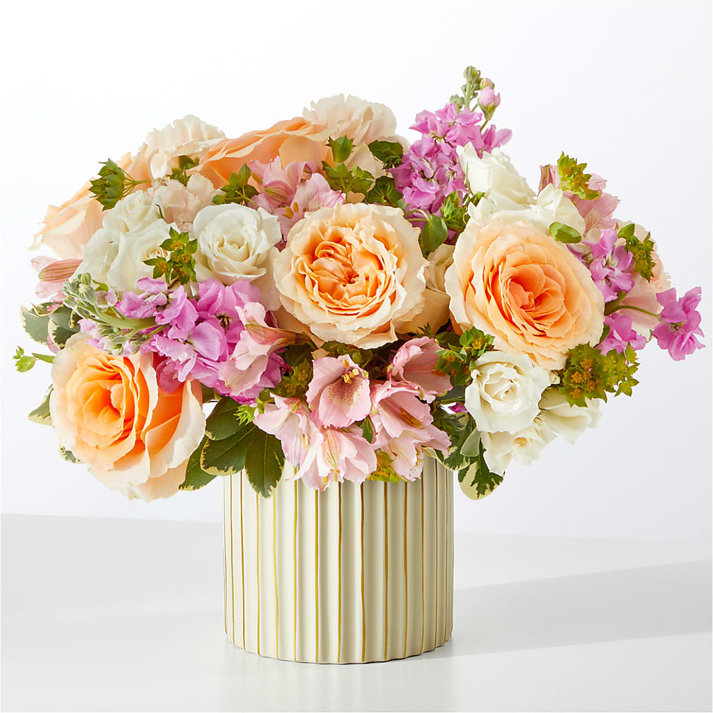 Paradise Bouquet with Ivory Vase – FLOWERS & GIFTS AT ROTH'S, Salem OR