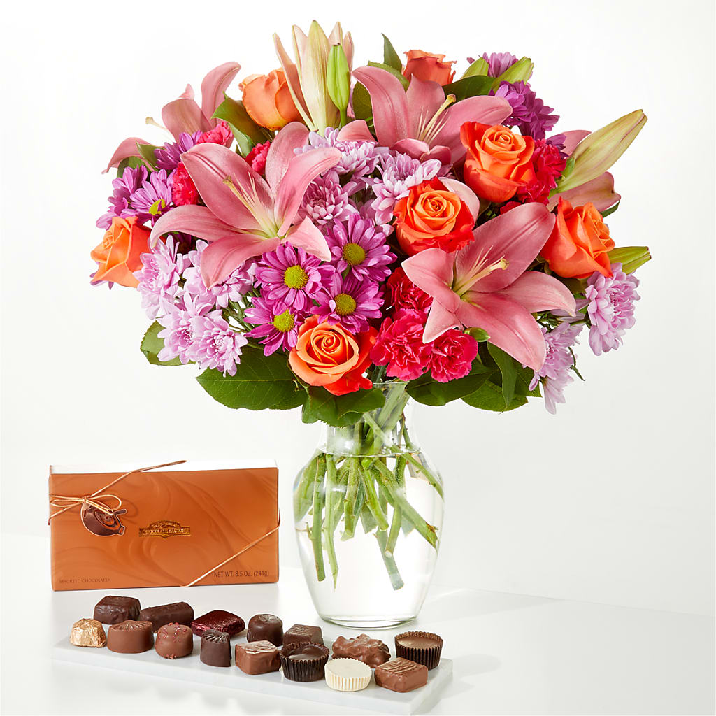 One and Only Bouquet and Chocolate Bundle – FLOWERS & GIFTS AT ROTH'S, Salem OR