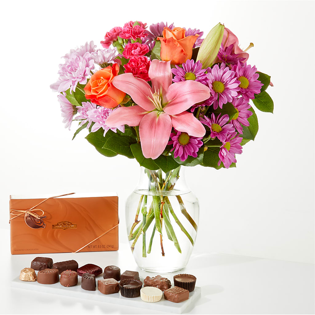 One and Only Bouquet and Chocolate Bundle – FLOWERS & GIFTS AT ROTH'S, Salem OR