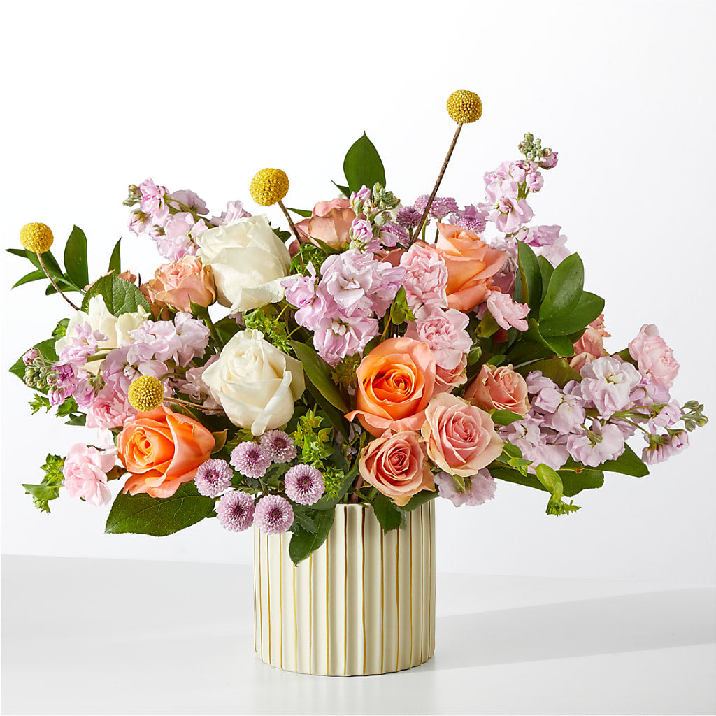 French Market Bouquet with Ivory Vase – FLOWERS & GIFTS AT ROTH'S, Salem OR
