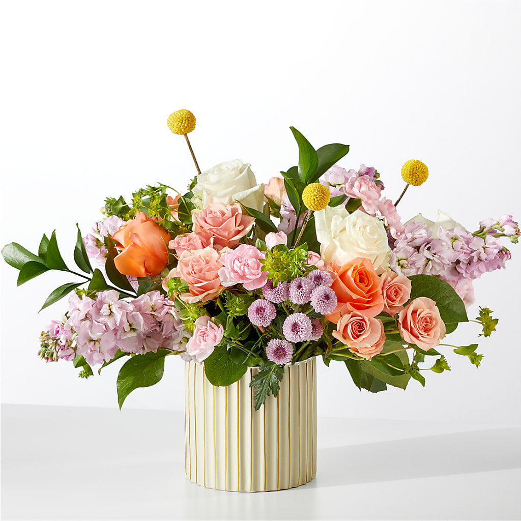 French Market Bouquet with Ivory Vase – FLOWERS & GIFTS AT ROTH'S, Salem OR
