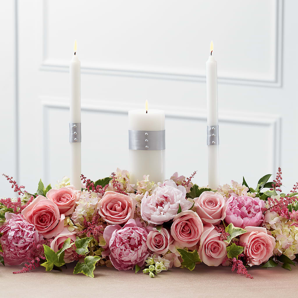 Worldwide Romance Unity Candle Arrangement – FLOWERS & GIFTS AT ROTH'S, Salem OR