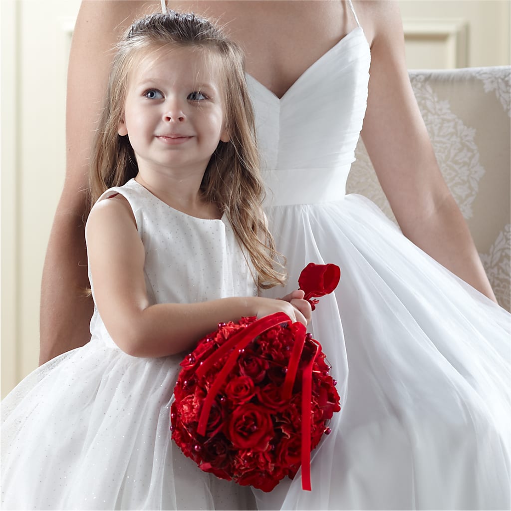 Pure at Heart Flower Girl Arrangement – FLOWERS & GIFTS AT ROTH'S, Salem OR