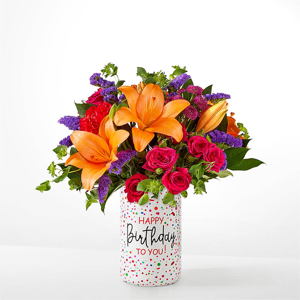 Birthday Palooza Bouquet – FLOWERS & GIFTS AT ROTH'S, Salem OR