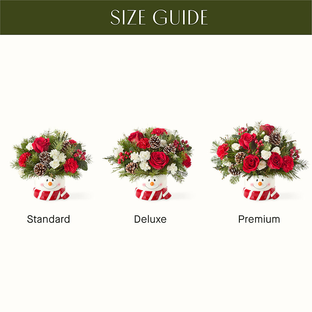Jolly Snowman Bouquet – FLOWERS & GIFTS AT ROTH'S, Salem OR