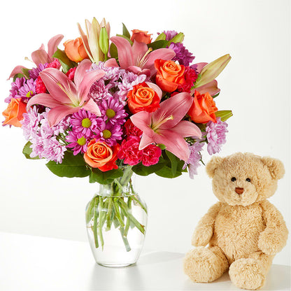 One and Only Bouquet and Bear Bundle – FLOWERS & GIFTS AT ROTH'S, Salem OR