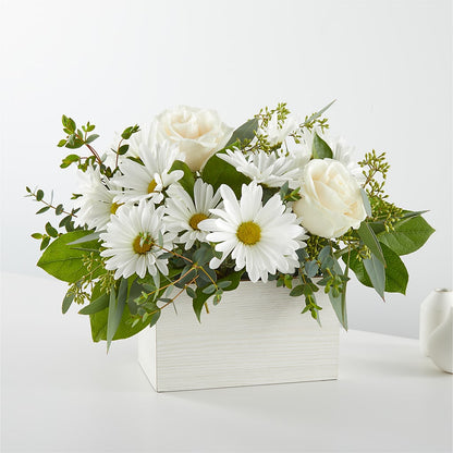 Fresh Linen Box Bouquet – FLOWERS & GIFTS AT ROTH'S, Salem OR