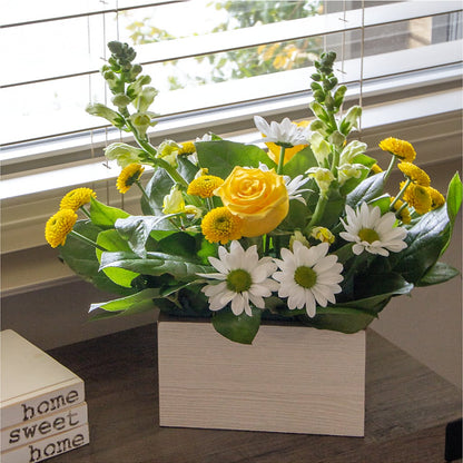 Sun Salutation Box Bouquet – FLOWERS & GIFTS AT ROTH'S, Salem OR