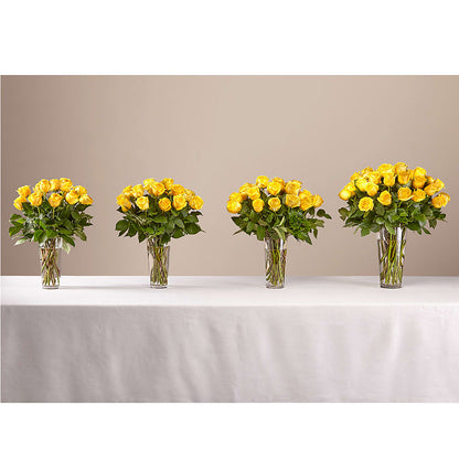 Long Stem Yellow Rose Bouquet – FLOWERS & GIFTS AT ROTH'S, Salem OR