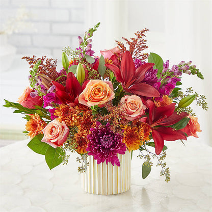 Burgundy Landscape Bouquet – FLOWERS & GIFTS AT ROTH'S, Salem OR