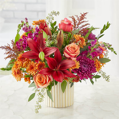 Burgundy Landscape Bouquet – FLOWERS & GIFTS AT ROTH'S, Salem OR