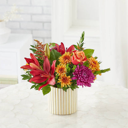 Burgundy Landscape Bouquet – FLOWERS & GIFTS AT ROTH'S, Salem OR