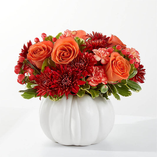 Autumn Air Pumpkin Bouquet – FLOWERS & GIFTS AT ROTH'S, Salem OR