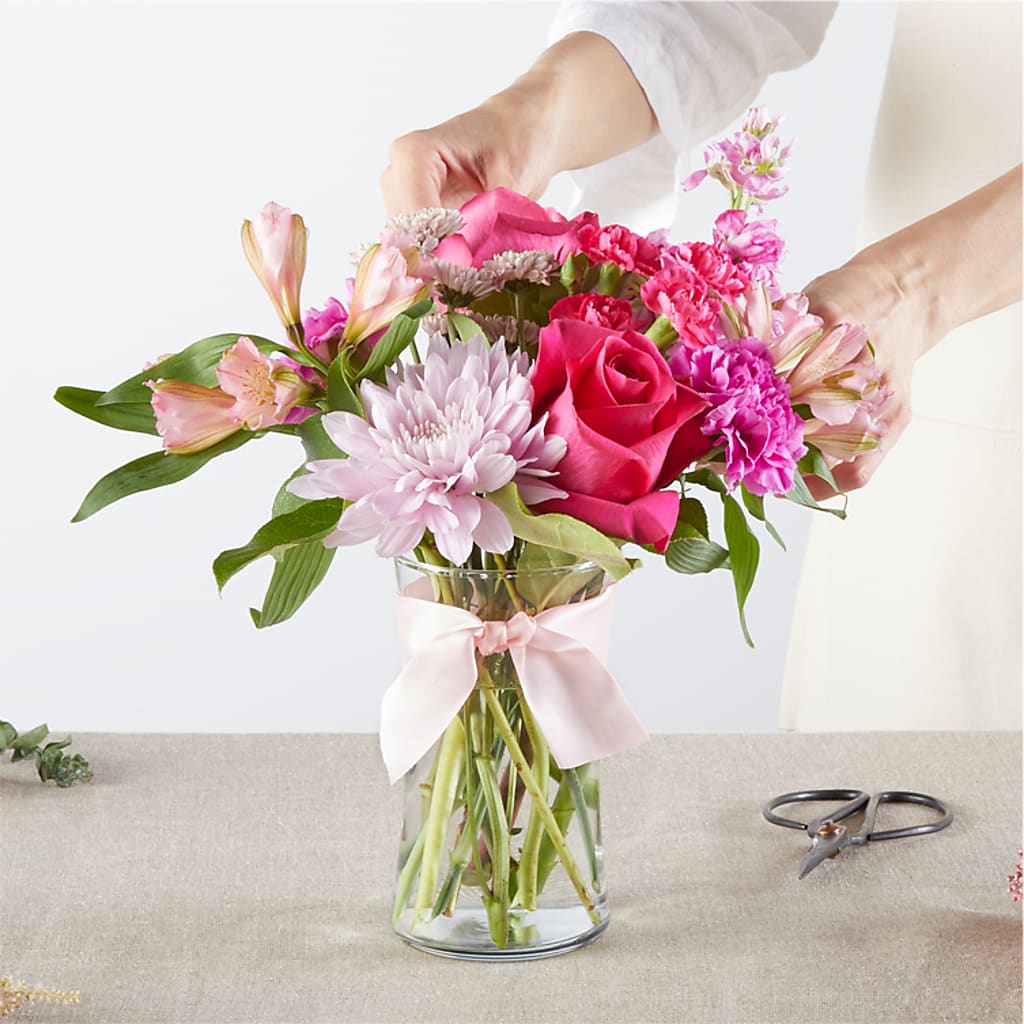 Pink Ribbon - A Florist Original – FLOWERS & GIFTS AT ROTH'S, Salem OR