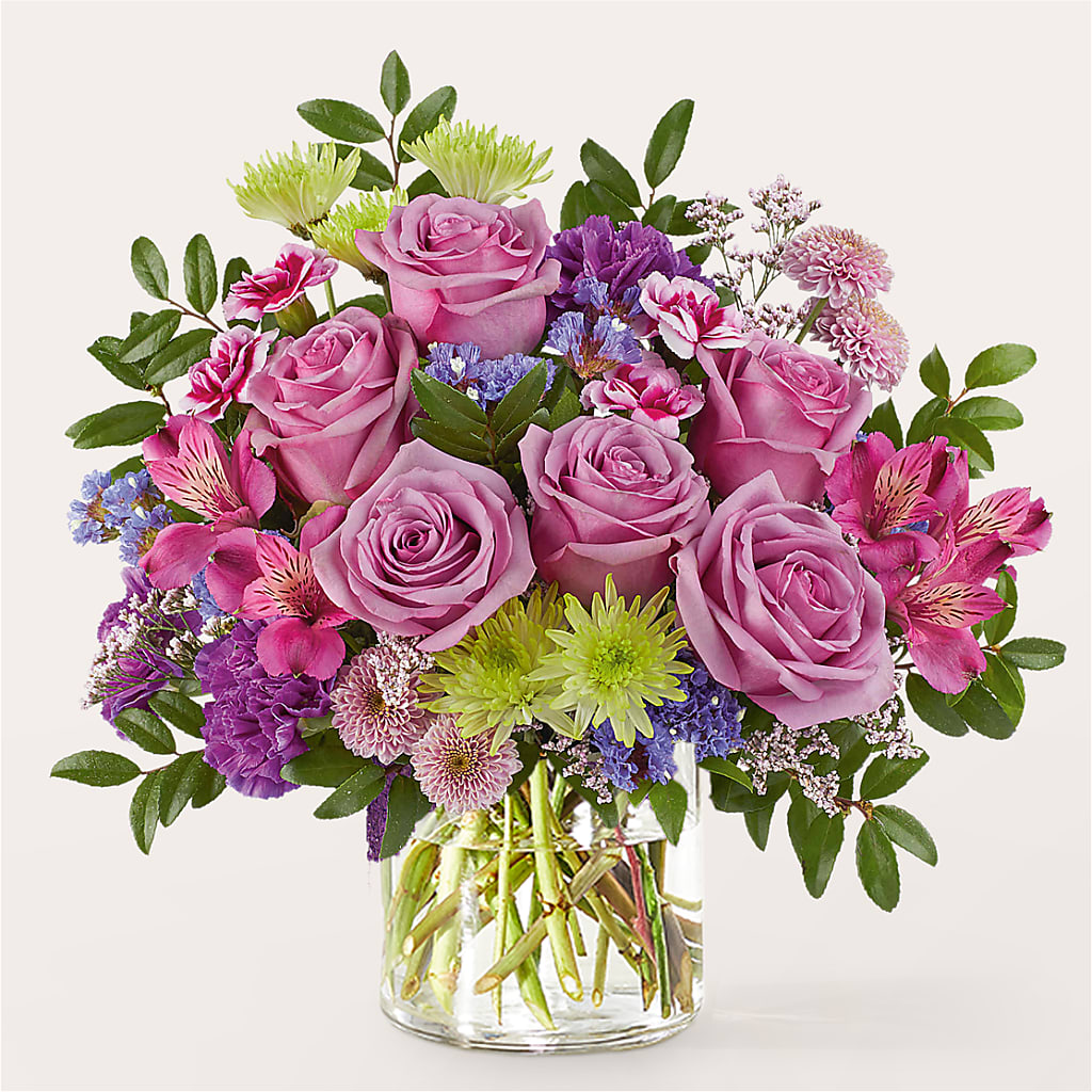 Glass Half Full Bouquet – FLOWERS & GIFTS AT ROTH'S, Salem OR