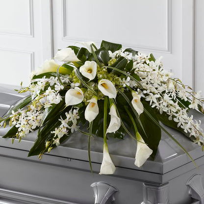 Angel Wings Casket Spray – FLOWERS & GIFTS AT ROTH'S, Salem OR