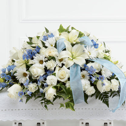 Tender Treasure Casket Spray – FLOWERS & GIFTS AT ROTH'S, Salem OR