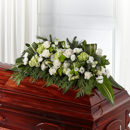 Hopeful Gesture Casket Spray – FLOWERS & GIFTS AT ROTH'S, Salem OR