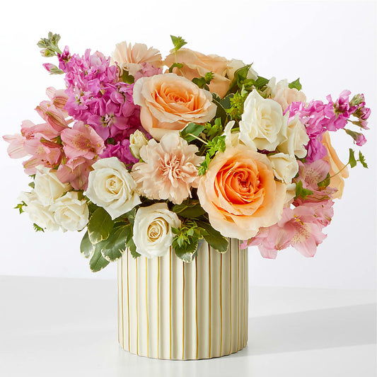 Paradise Bouquet with Ivory Vase – FLOWERS & GIFTS AT ROTH'S, Salem OR