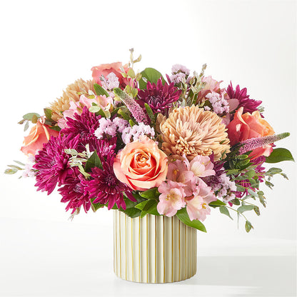 Berry Cobbler Bouquet with Ivory Vase – FLOWERS & GIFTS AT ROTH'S, Salem OR