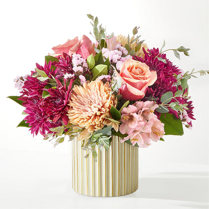 Berry Cobbler Bouquet with Ivory Vase – FLOWERS & GIFTS AT ROTH'S, Salem OR