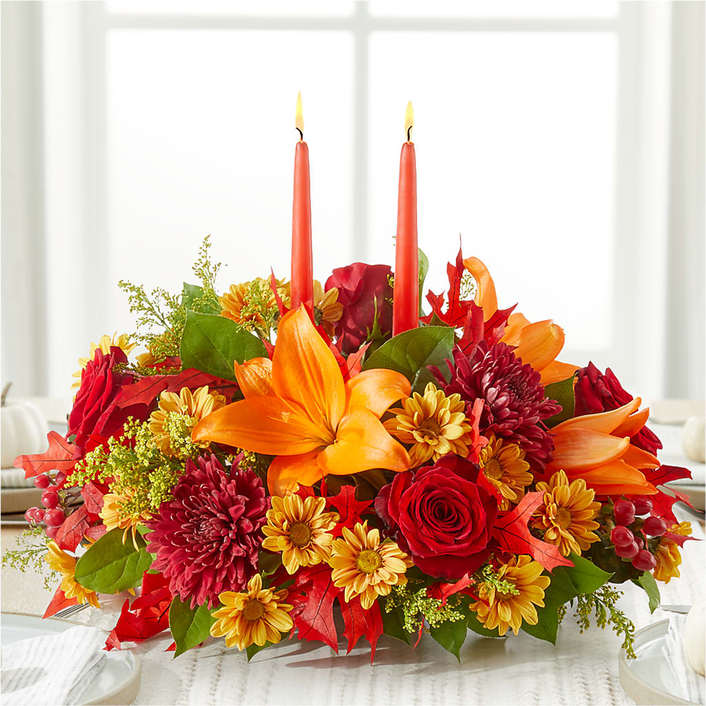 Autumn's Embrace Centerpiece – FLOWERS & GIFTS AT ROTH'S, Salem OR